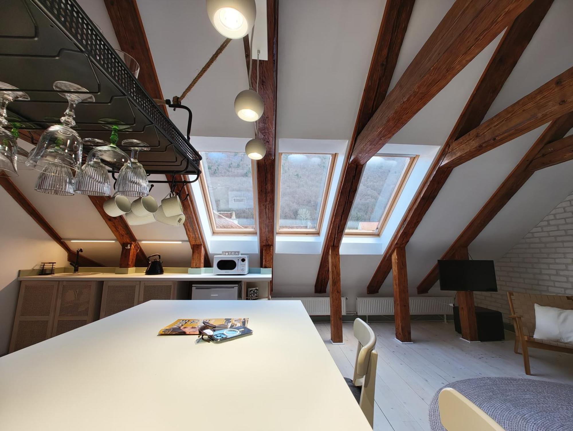 Ferienwohnung Belle Vista Loft Brașov Exterior foto